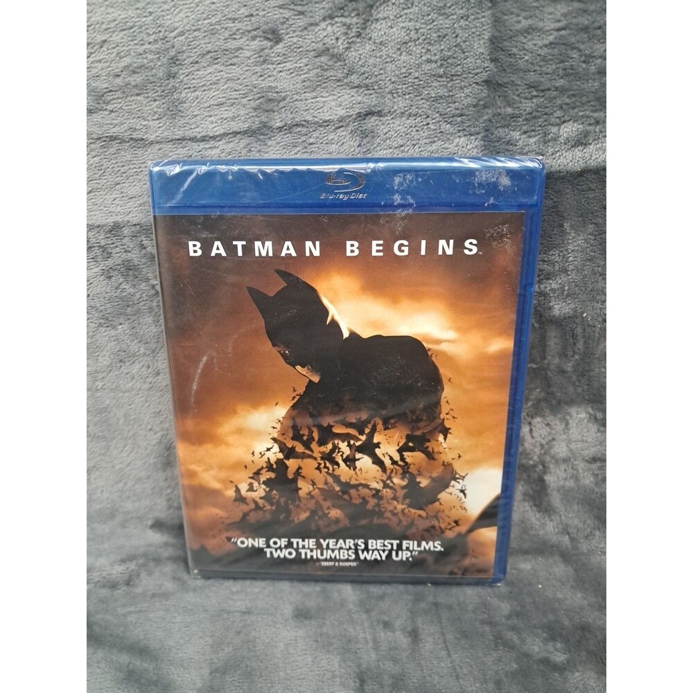 Batman Begins - Blu-Ray - New / Sealed - Christopher Nolan - Christian Bale